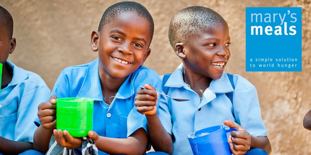 Mary’s Meals doubles the love!
