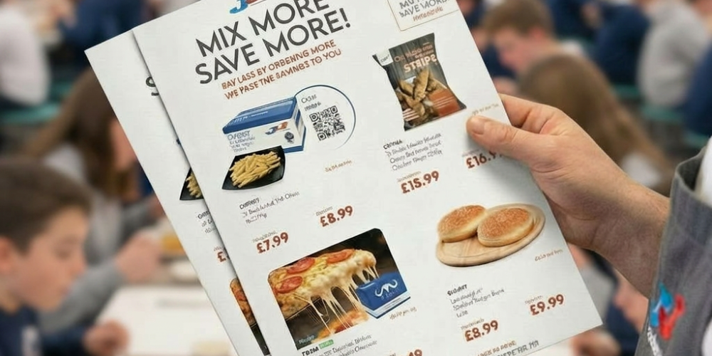 JJ Foodservice Customers Saving More than £1 million a Month as Mix More Save More Scheme Passes 1000 Products