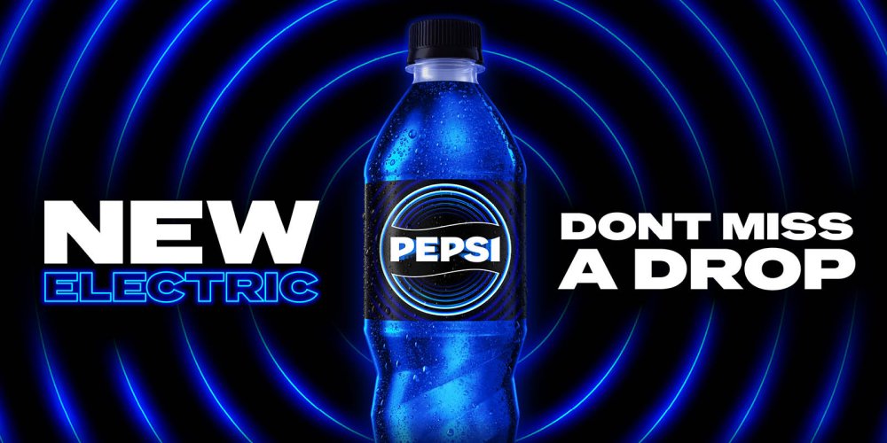 Pepsi® set to super-charge soft drinks with bold Electric blue cola