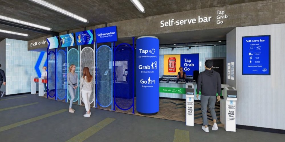 O2 unveils self-serve bars