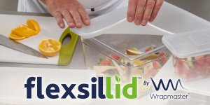 Give Your Fresh Food Storage Some Flex with Flexsil-Lid™ by Wrapmaster!®